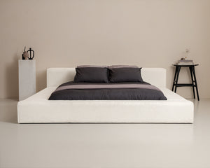 Platformbed Adore Business Beige – 180x200 cm – Incl. Matras