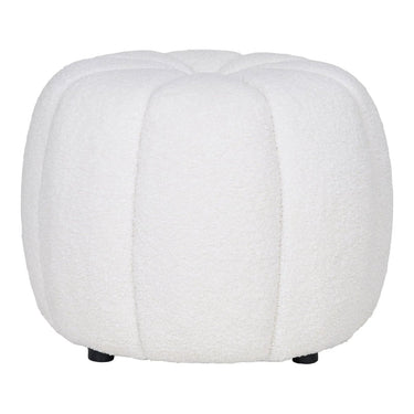 Paisley Hocker stof wit