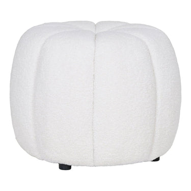 Paisley Hocker stof wit