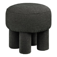 Canberra Hocker stof donkergrijs - Mooier Thuis