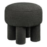 Canberra Hocker stof donkergrijs - hout - Mooier Thuis