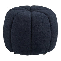 Paisley Hocker stof donkerblauw - Mooier Thuis