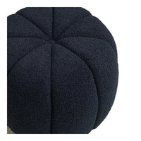 Paisley Hocker stof donkerblauw - afbeelding 2