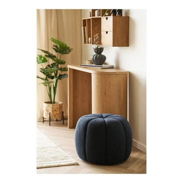Paisley Hocker stof donkerblauw