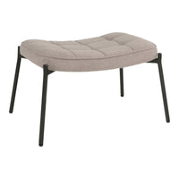 Glasgow Voetenbank van stof - beige - Mooier Thuis