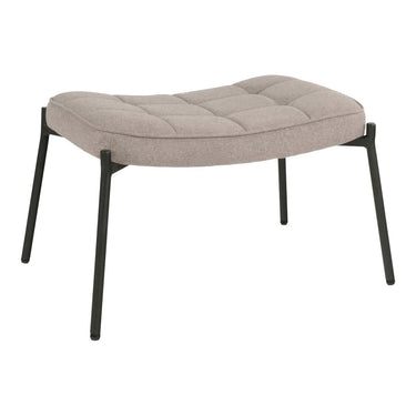 Glasgow Voetenbank van stof - beige
