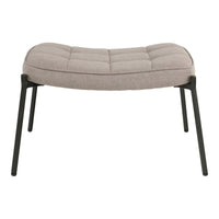 House of Nordic Glasgow Voetenbank van stof - beige - Mooier Thuis