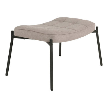 Glasgow Voetenbank van stof - beige