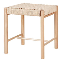 House of Nordic Abano kruk kunstleer naturel