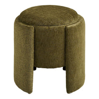 House of Nordic Walsdorf Hocker stof groen - Mooier Thuis