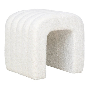 Colma Hocker teddy stof wit