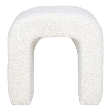 Colma Hocker teddy stof wit