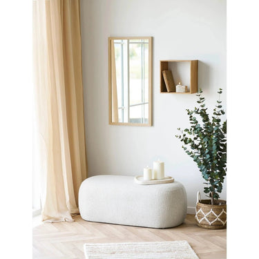 Stoffbank Blossomville – beige