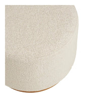 House of Nordic Daisy Hocker stof zandkleur - Mooier Thuis