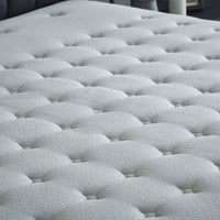 Opbergboxspring Chestybedd Antraciet – 90x200 cm