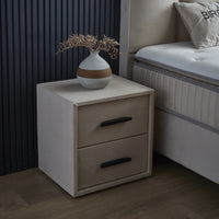 Opbergboxspring Birdybedd Beige – 90x200 cm