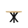 Salontafel rond Kyara mangohout 60 cm - naturel en bruin - Mooier Thuis