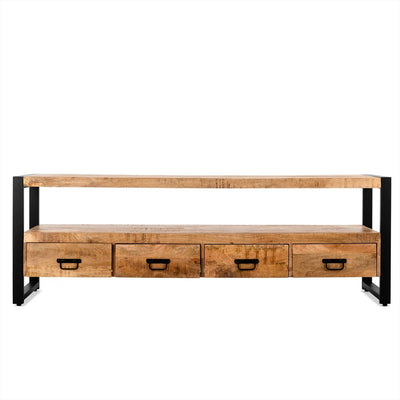 TV-meubel Britt mangohout naturel 180 cm