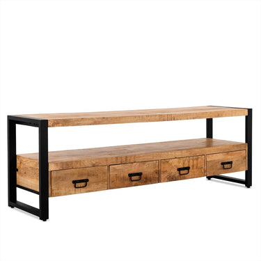 TV-meubel Britt mangohout naturel 180 cm