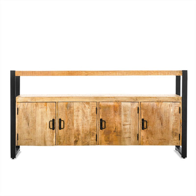 Sideboard Britt Mango Massivholz Natur 175 cm