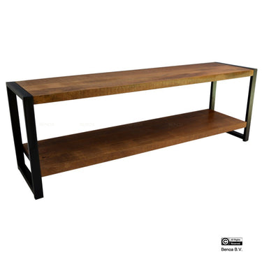 TV-meubel Britt mangohout naturel 120 cm