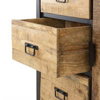 Luna dressoir mangohout 94 cm - afbeelding 2