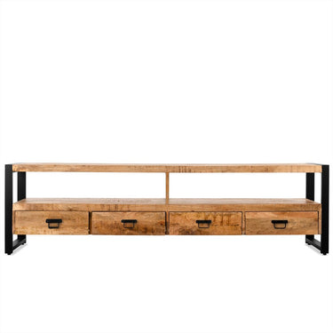 TV-meubel Britt mangohout naturel 220 cm
