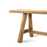 Benoa Bankje Blora teakhout 140 cm - Mooier Thuis