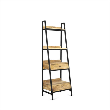 Opbergrek mangohout met lades 50 cm bruin