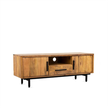 TV-meubel Jayden mangohout naturel 150 cm