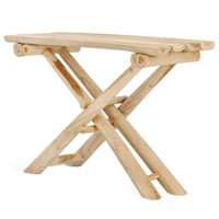 Bijzettafel Barney teakhout 120 cm - Mooier Thuis