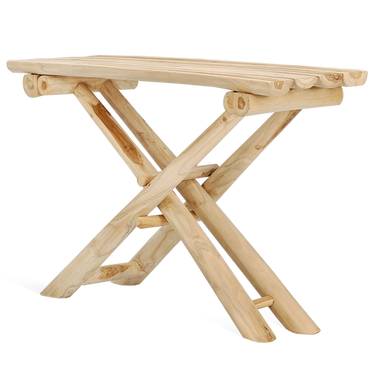 Bijzettafel Barney teakhout 120 cm
