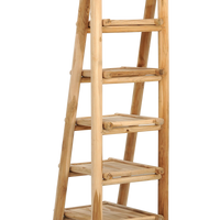 Benoa Barney ladderkast vouwbaar teakhout 165 cm