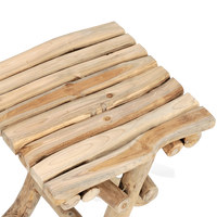 Benoa Bijzettafel Barney teakhout 30x30 cm - Mooier Thuis