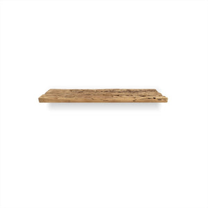 Wandplank Bridge 80 cm gerecycled teak