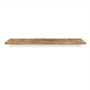 Wandplank Bridge 120 cm gerecycled teak