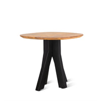 Benoa Runa bijzettafel ovaal mangohout 60 cm - Mooier Thuis