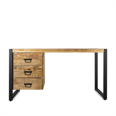 Schreibtisch Britt mit Schubladen 145 cm