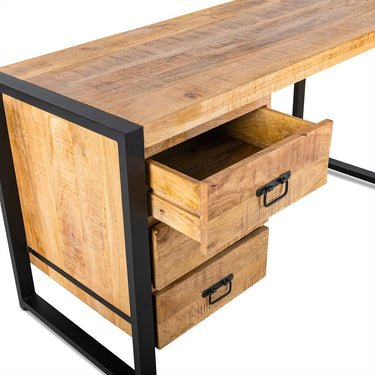 Bureau Britt met lades 145 cm