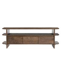 TV-meubel Jade mangohout bruin 150 cm - Mooier Thuis