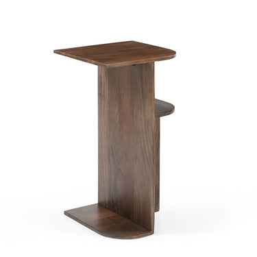 Banktafel Jade walnoot 38x70 cm