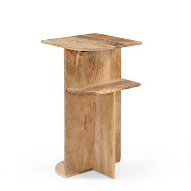 Banktafel Jade naturel hout 38x70 cm
