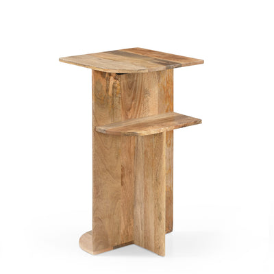 Banktisch Jade Naturholz 38x70 cm