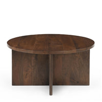 Benoa Jade koffietafel mangohout bruin 80x80 cm - Mooier Thuis