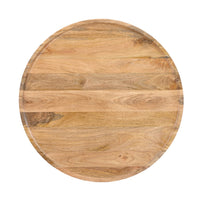 Benoa Salontafel Jade kegelvoet mangohout naturel 75 cm - Mooier Thuis
