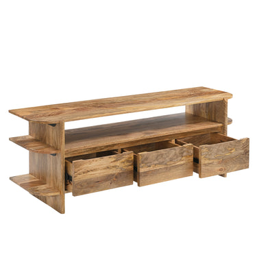 TV-meubel Jade mangohout naturel 150 cm