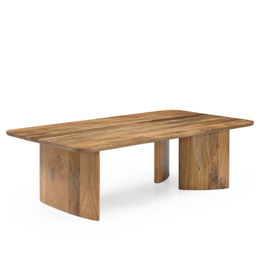 Salontafel Jade rechthoek mangohout naturel 130 cm