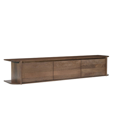 TV-meubel Jade zwevend mangohout bruin 200 cm