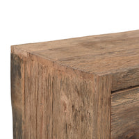 TV-meubel Roots gerecycled hout 4 lades 160 cm