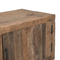 TV-meubel Roots gerecycled hout 2 deuren 1 lade 180 cm
